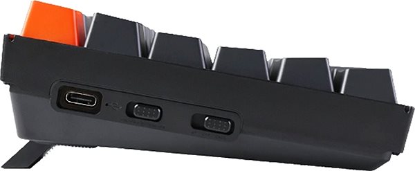 Gaming Keyboard Keychron K4 Gateron Red, RGB Backlight - US Connectivity (ports)