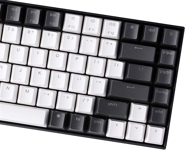 Gaming Keyboard Keychron K2 75% Layout Gateron Hot-Swappable Brown Switch - US Lateral view