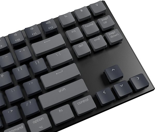 Gaming Keyboard Keychron K1SE TKL Ultra-Slim Low Profile Hot-Swappable Optical Brown Switch - US Lateral view