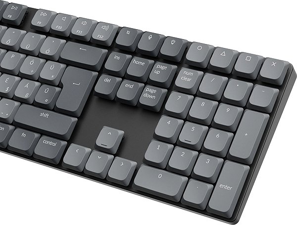 Gaming Keyboard Keychron K5 Max RGB, Low profile mechanical 2 Red - HU ...