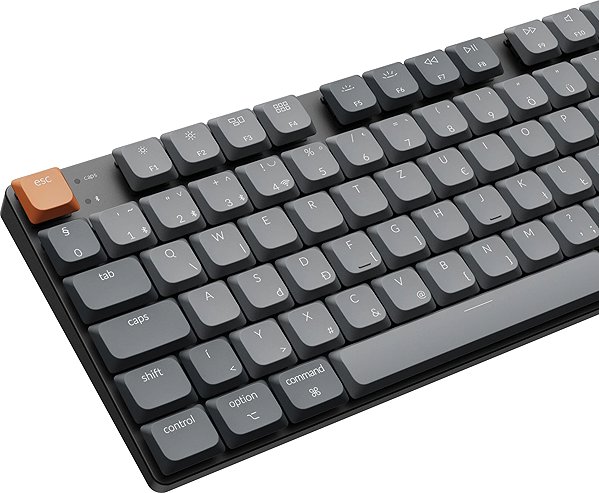 Gaming Keyboard Keychron K5 Max RGB, Low profile mechanical 2 Brown - HU ...