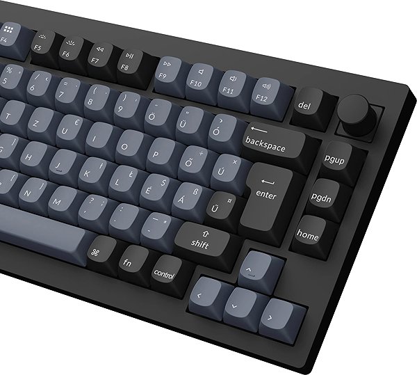 Gaming Keyboard Keychron V1 Max RGB, Gateron Jupiter Brown - HU ...