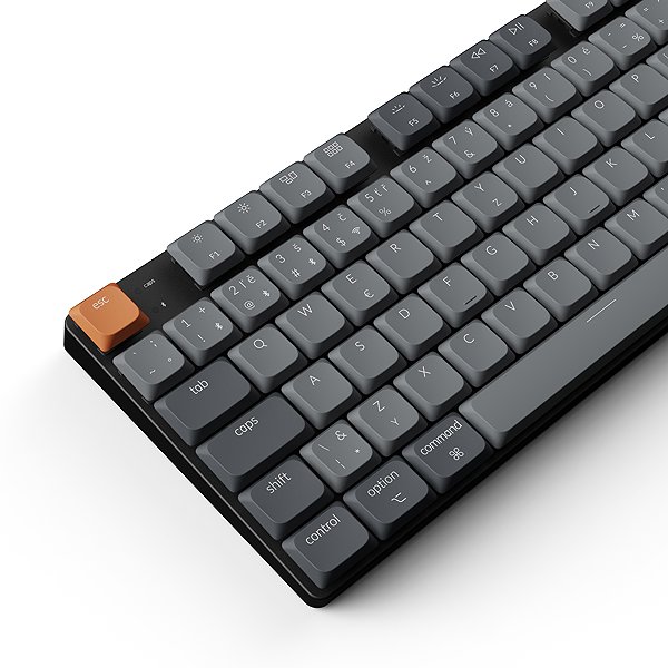 Gaming Keyboard Keychron K1 Max Swappable Gateron RGB Backlight Red Switch - CZ/SK ...