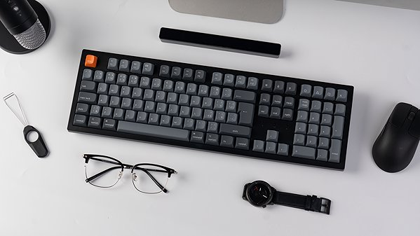 Gaming Keyboard Keychron K10 Max Swappable RGB Backlight Brown Switch - Black, CZ/SK ...