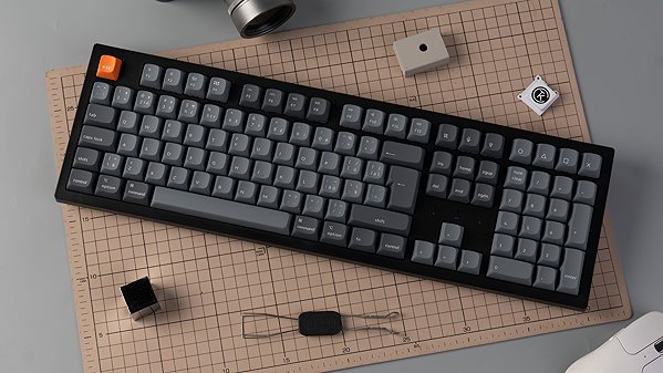 Gaming Keyboard Keychron K10 Max Swappable RGB Backlight Brown Switch - Black, CZ/SK ...