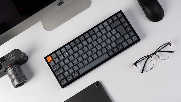 Gaming Keyboard Keychron K2 Max Swappable RGB Backlight Aluminum Brown Switch - Black, CZ/SK ...