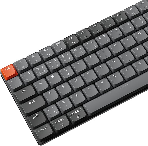 Gaming Keyboard Keychron K3 Max Swappable Gateron RGB Backlight Brown Switch - CZ/SK ...