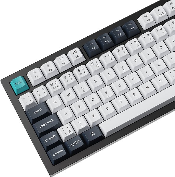 Gaming Keyboard Keychron Q3 Max Swappable RGB Backlight Brown Switch Knob Version - Black, CZ/SK ...