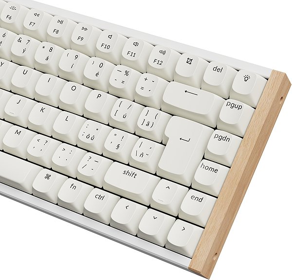 Keyboard Keychron K2 HE Swappable RGB Backlight Aluminum Nebula Switch - White (Special Edition), CZ/SK ...