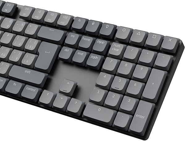 Keyboard Keychron K5 Max QMK/VIA Wireless White Backlight Red Switch - EN/SK ...