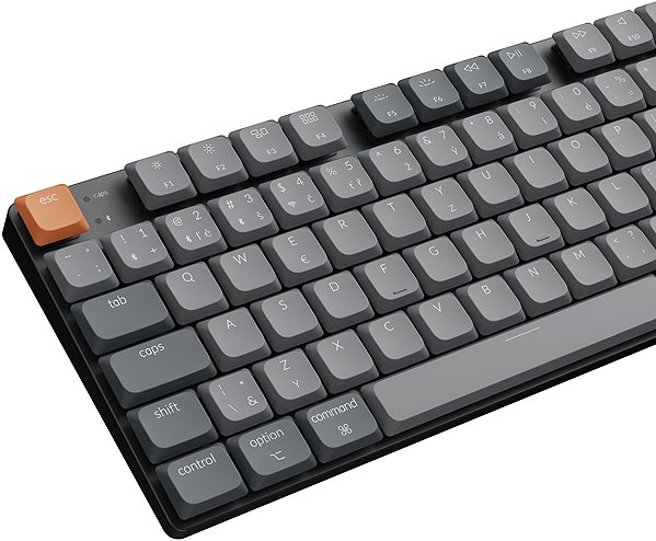 Keyboard Keychron K5 Max QMK/VIA Wireless White Backlight Brown Switch - EN/SK ...