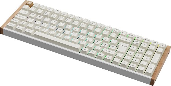 Gaming Keyboard Keychron K4 HE, Magnetic Nebula Switch, White ...