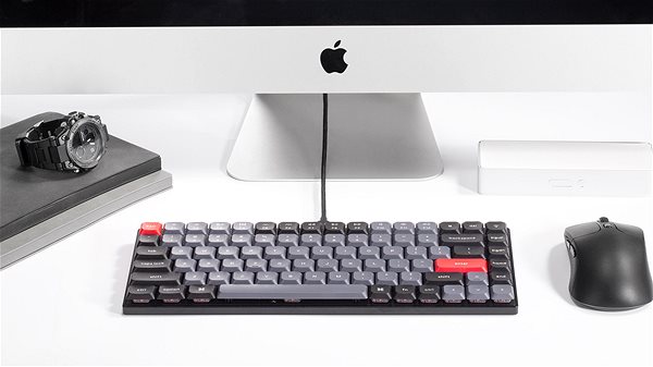 Gaming-Tastatur Keychron S1 Swappable Gateron RGB Backlight Brown Switch ...