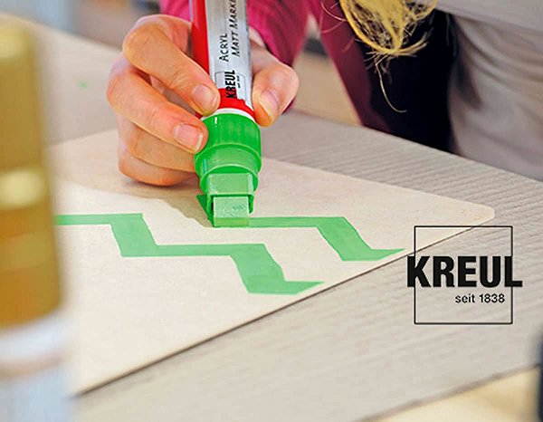 Marker KREUL TRITON XXL, 4 - 15 mm, metallic, black ...