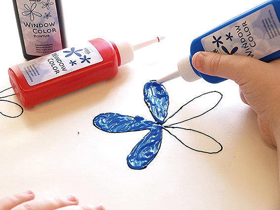Glasmalfarben KREUL Window Color, Royal Blue, 80 ml ...
