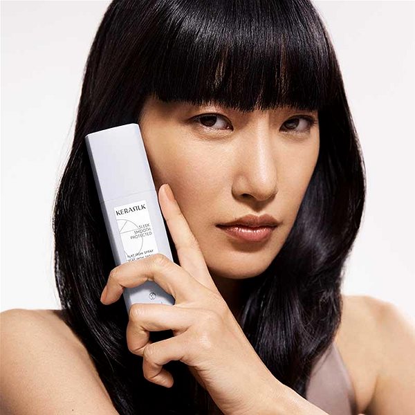 Hair Spray Kerasilk Styling Flat Iron Spray for heat styling hair 75 ml .