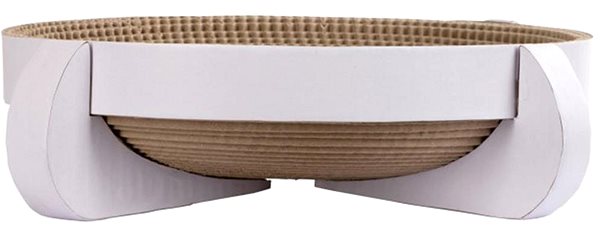 Cat scratching post Kerbl Platinum Cat scratching post/bedding 35 × 35 × 10 cm .