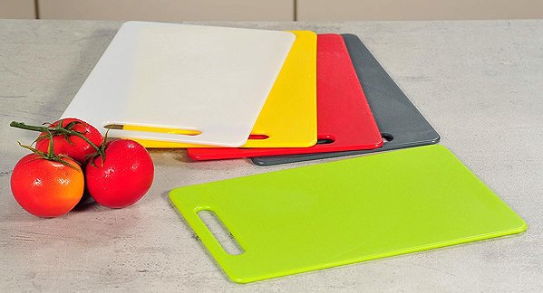 Vágódeszka Kesper PVC Vágódeszka, 24×15 cm, zöld Lifestyle