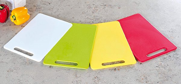 Vágódeszka Kesper PVC Vágódeszka, 29×19 cm, piros Lifestyle