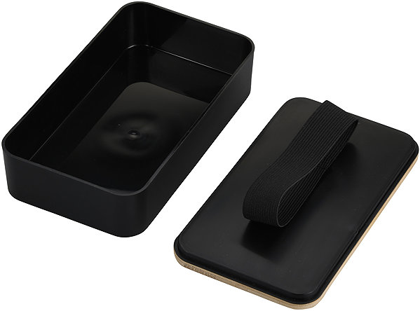 Lunch Box Kesper Lunch box black, bamboo, plastic 18,5 × 10,5 × 5cm ...