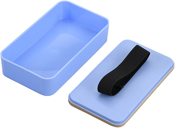 Lunch Box Kesper Lunch box blue, bamboo, plastic 18,5 × 10,5 × 5cm ...