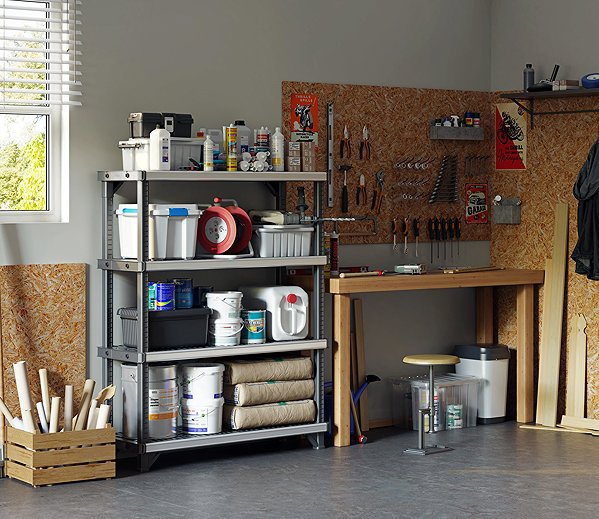 Shelving Unit KETER Fused shelf - 4 shelves (720 kg) ...