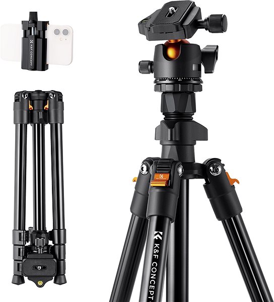 Tripod K&F Concept K234A0+BH-28L tripod ...
