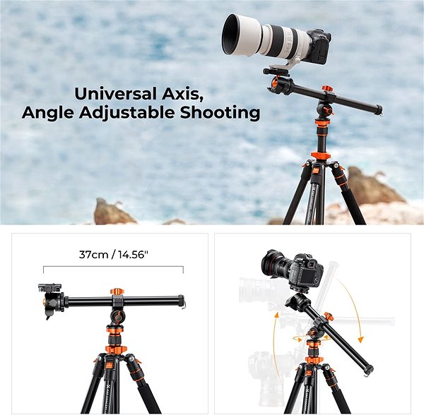 Tripod K&F Concept KF09.087V6 Camera tripod ...