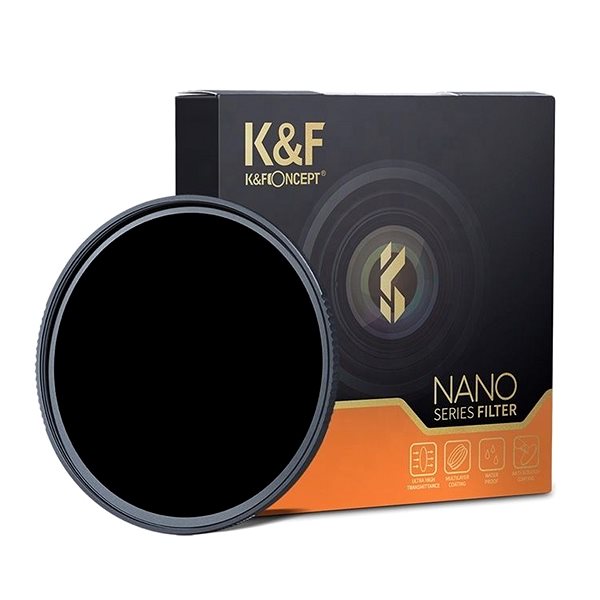 ND szűrő K&F Concept Nano-X Szűrő ND1000 - 52 mm ...