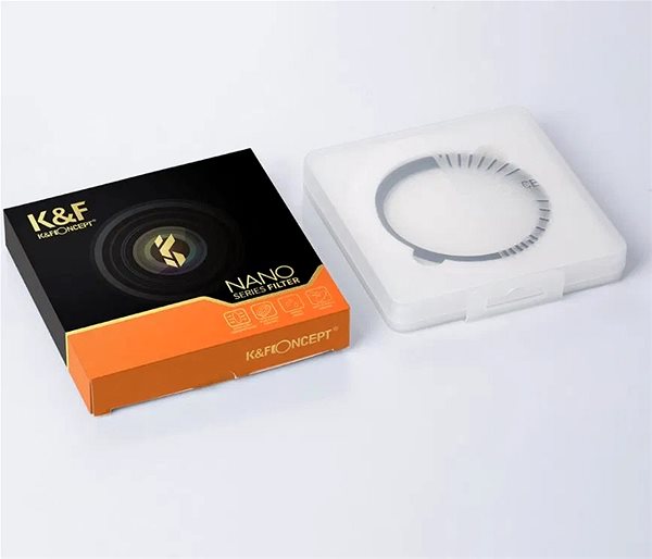 Polárszűrő K&F Concept Nano-X CPL Szűrő, 55 mm + 2 db törlőkendő ...