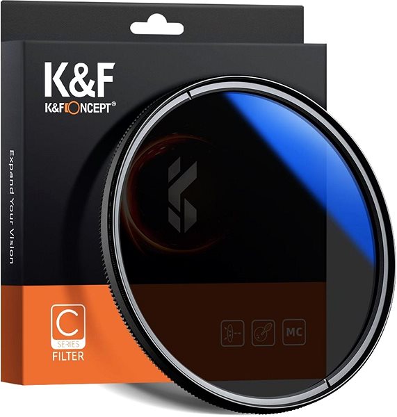 Polarizačný filter K & F Concept HMC CPL filter – 37 mm ...