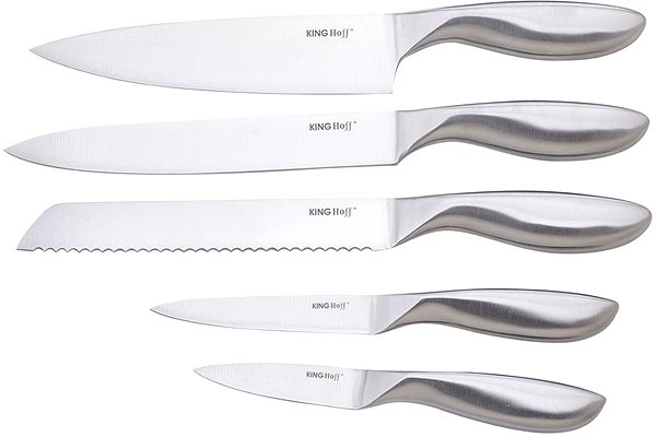 Sada nožov Súprava kuchynských nožov v bloku Kinghoff Kh-1152 ...
