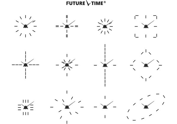 Wall Clock Future Time FT9600TT Features/technology