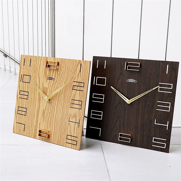 Wall Clock PRIM Wood Touch E07P.3954.51 Lifestyle