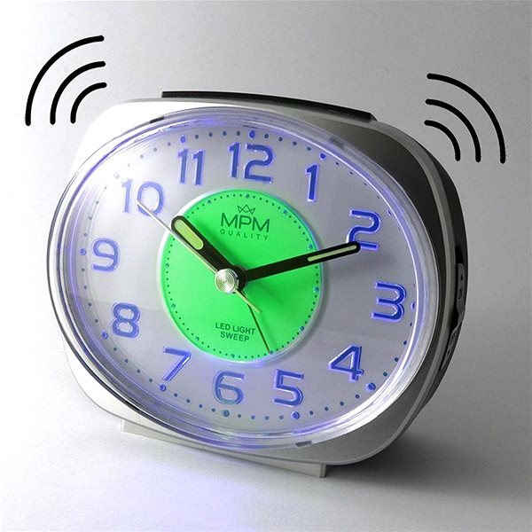 Alarm Clock MPM - QUALITY C01.4055.70 Features/technology