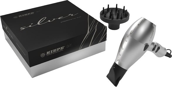 Hair Dryer Kiepe Silver Package content
