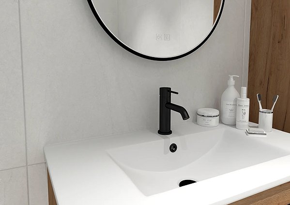 Tap Kielle Oudee 10115104 Basin mixer, matt black ...