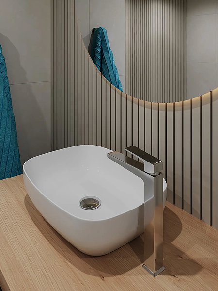 Tap Kielle Arkas 10111110 I Basin mixer for washbasin, chrome ...
