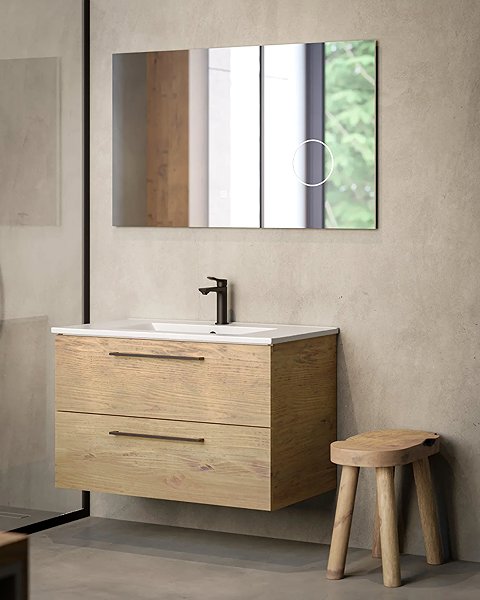 Tap Kielle Nefia 10127104 Basin mixer, matt black ...
