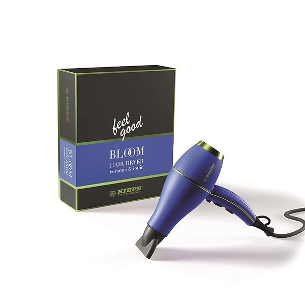 Hair Dryer KIEPE Bloom Hairdryer ceramic&ionic Marine Blue ...