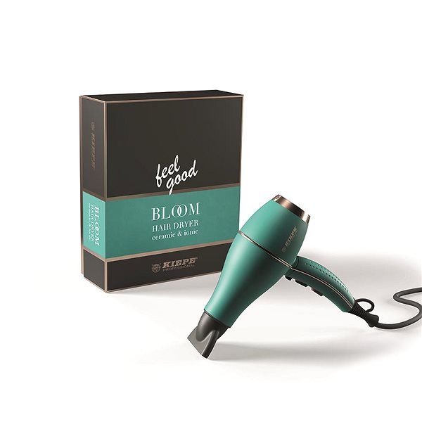 Hair Dryer KIEPE Bloom Hairdryer ceramic&ionic Turquoise ...