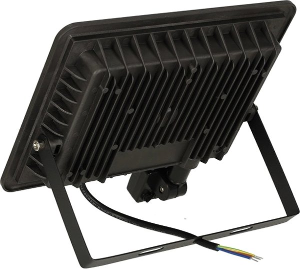 LED Reflector KIK KX3095 LED spotlight, IP66, 100 W with motion sensor ...