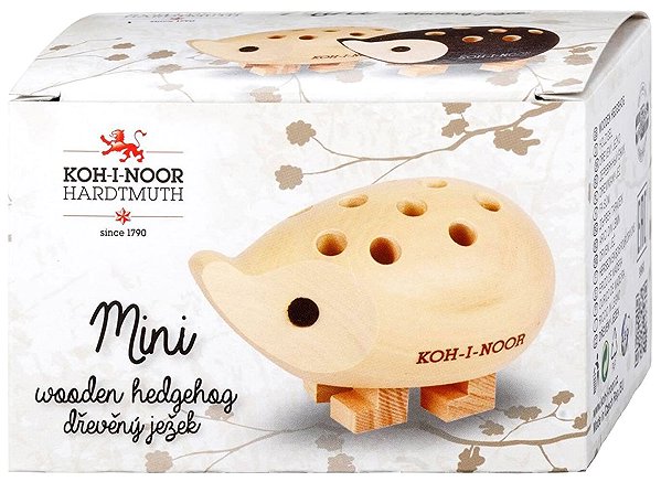Stiftehalter KOH-I-NOOR 9960S Holzigel ohne Buntstifte braun, mini ...