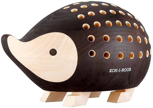 Coloured Pencils KOH-I-NOOR 9960 hedgehog with crayons, large 84 colours ...