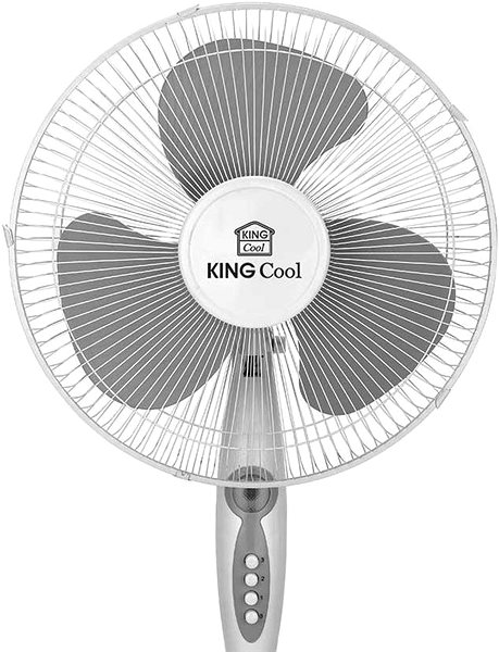 Fan KINGHOFF Stand fan Kingcool Kc-2124 White/Grey ...