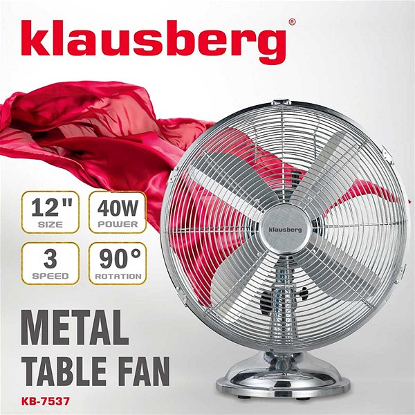 Fan KINGHOFF Circulation fan Kb-7537 ...