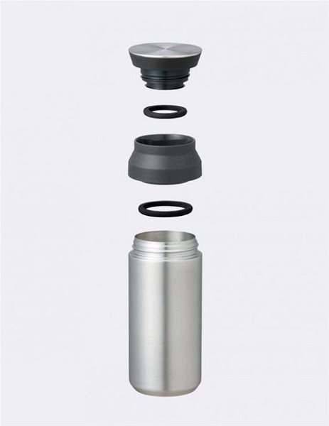 Thermal Mug Kinto Travel Tumbler Silver 500 ml Features/technology
