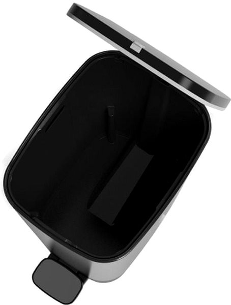 Rubbish Bin KIS Waste bin Chic Bin L - Black Matt, 50L ...
