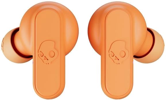 Vezeték nélküli fül-/fejhallgató Skullcandy DIME True Wireless arany-narancssárga Hátoldal