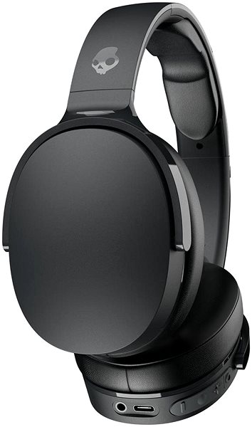 Vezeték nélküli fül-/fejhallgató Skullcandy Hesh Evo Wireless Over-Ear fekete Oldalnézet